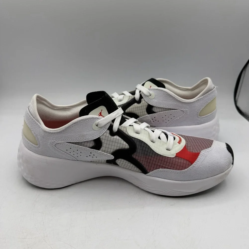 Air Jordan Delta 3 Low Shoes Mens Sz 10.5 White/Chile Red Sneakers DN2647-160‎